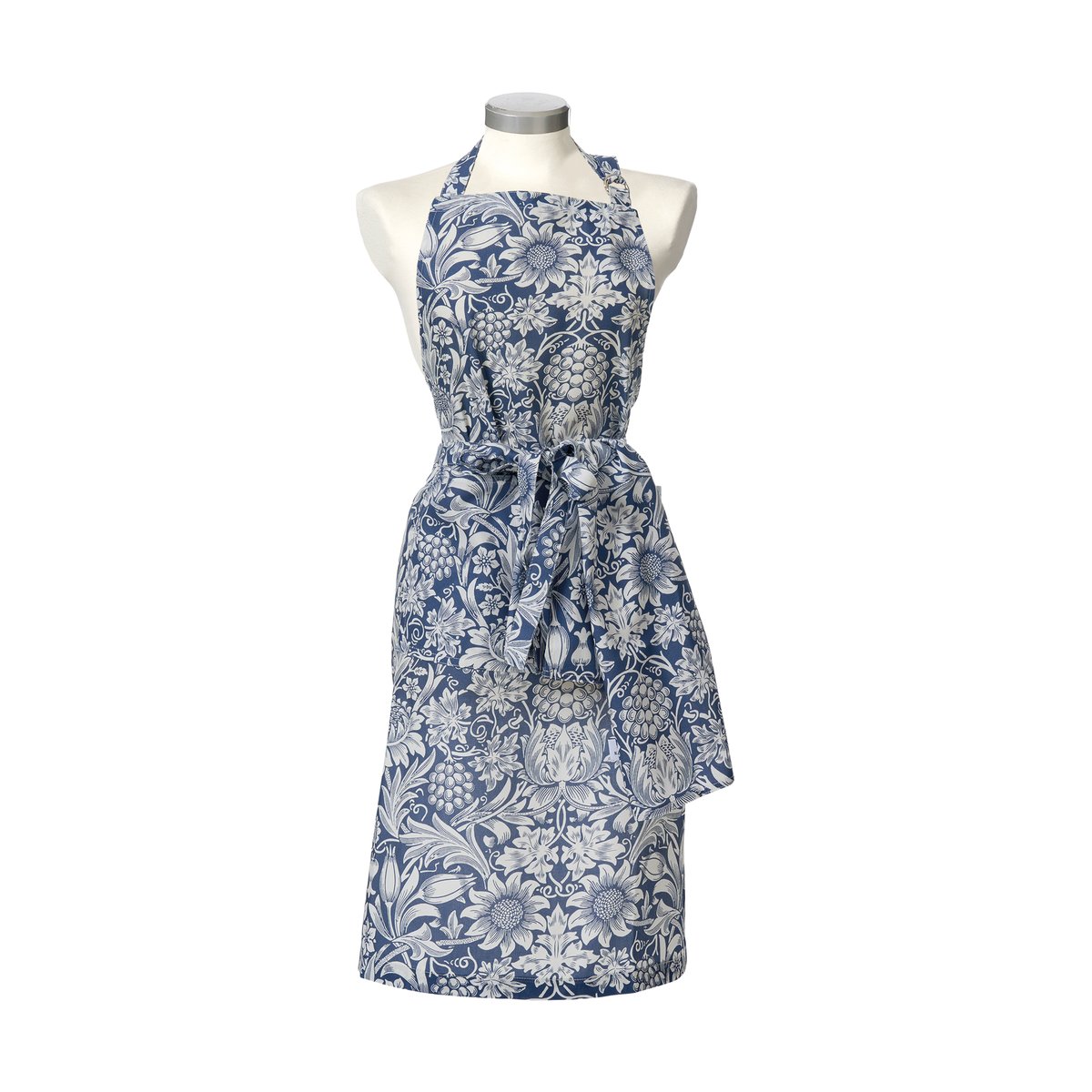 Klippan Yllefabrik Sunflower forkle Dark denim | Skandinavisk Design | Forklær | Blå