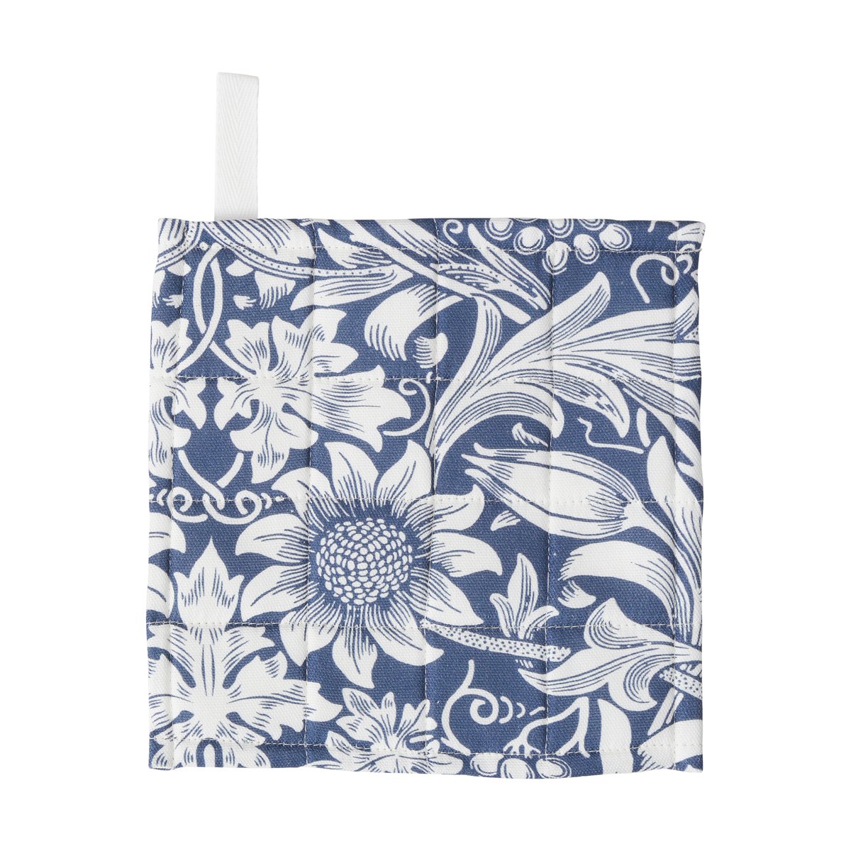Klippan Yllefabrik Sunflower gryteklut 20 x 20 cm Dark denim