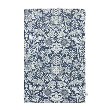 Sunflower kjøkkenhåndkle 46 x 70 cm - Dark denim - Klippan Yllefabrik