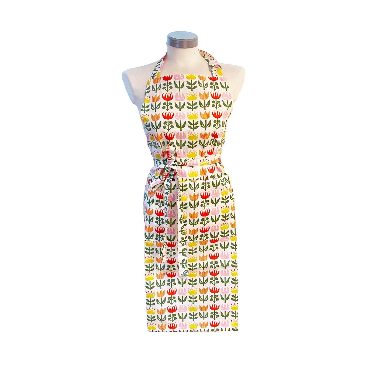 Klippan Yllefabrik Tulip forkle 90 cm Multi