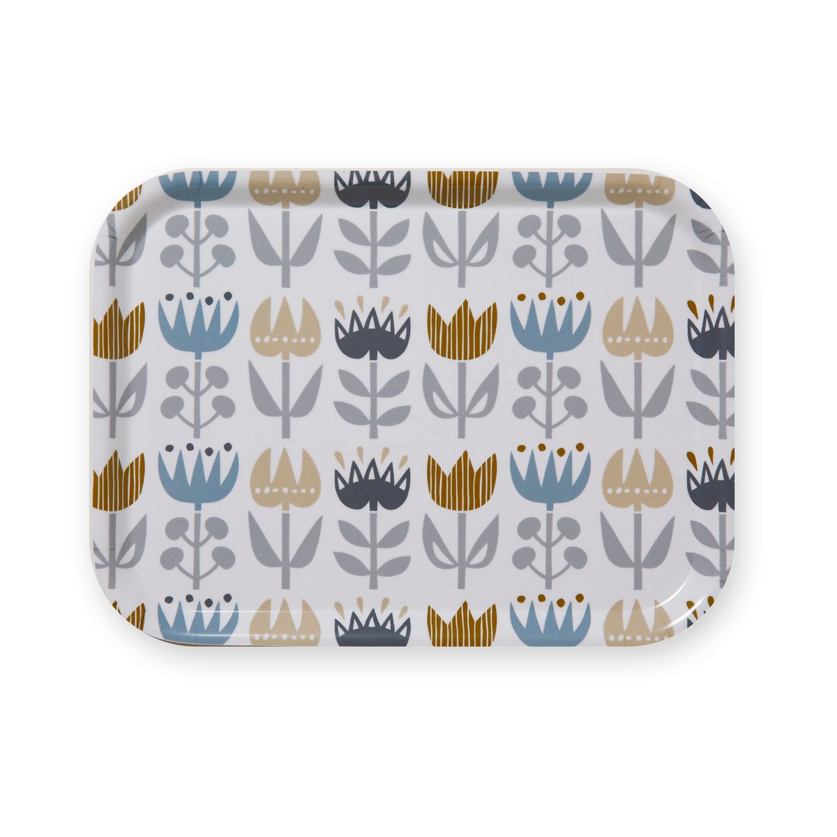 Klippan Yllefabrik Tulip liten brikke 20x27 cm Grey