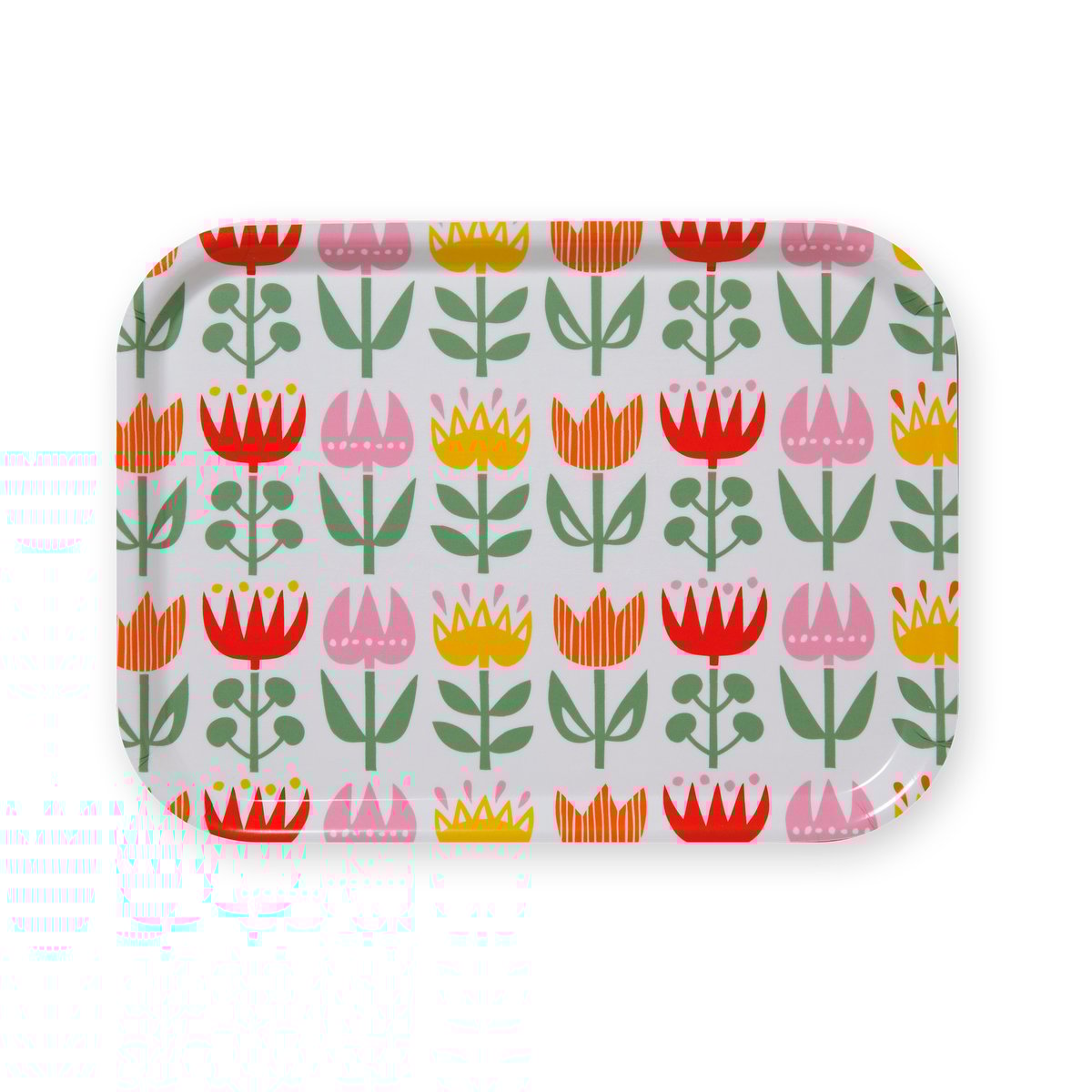Klippan Yllefabrik Tulip liten brikke 20x27 cm Multi