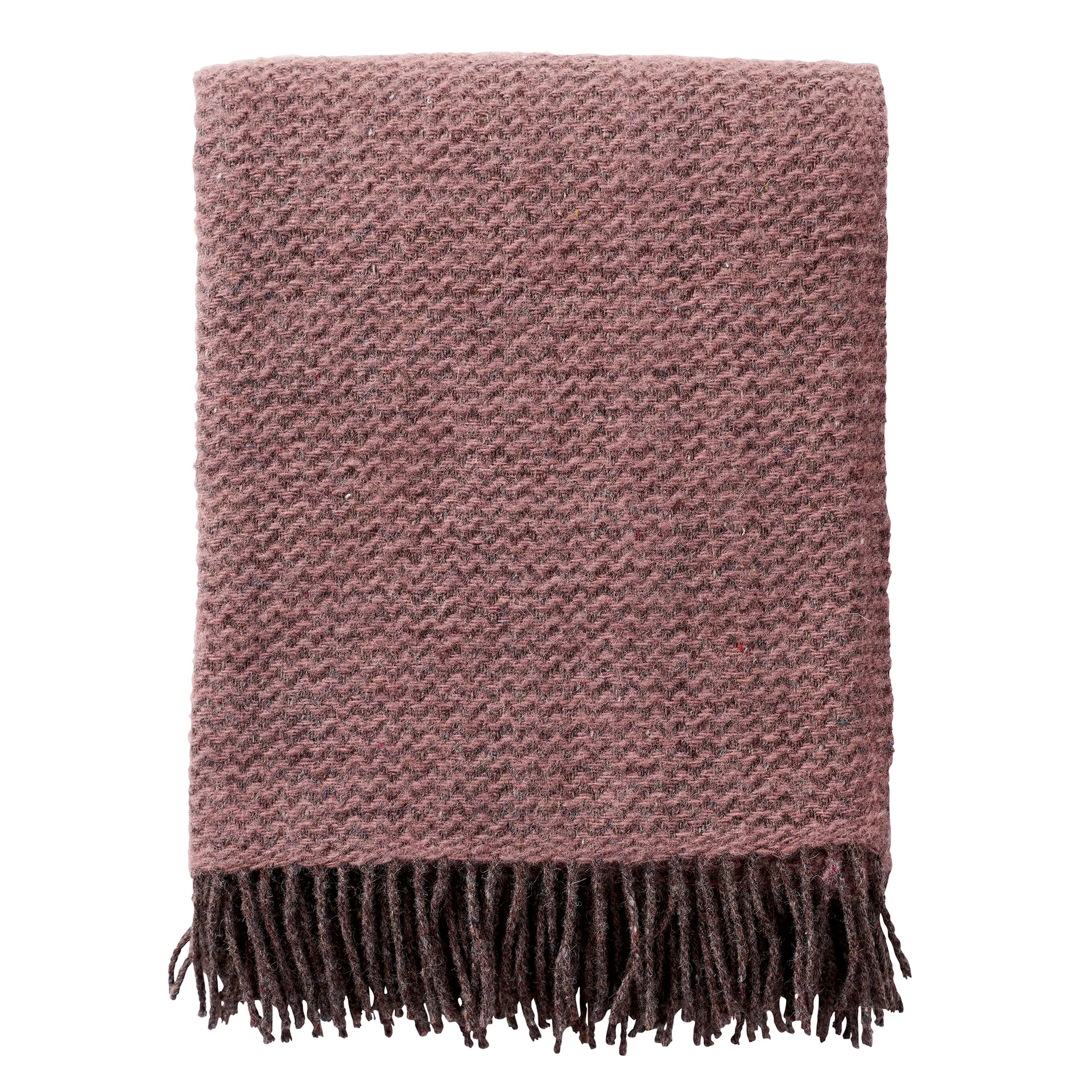 Wave ullpledd, Rose cloud Klippan Yllefabrik