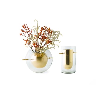 Alba rund vase - Messing - KLONG