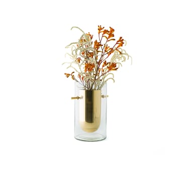 Alba sylinder vase - Messing - KLONG