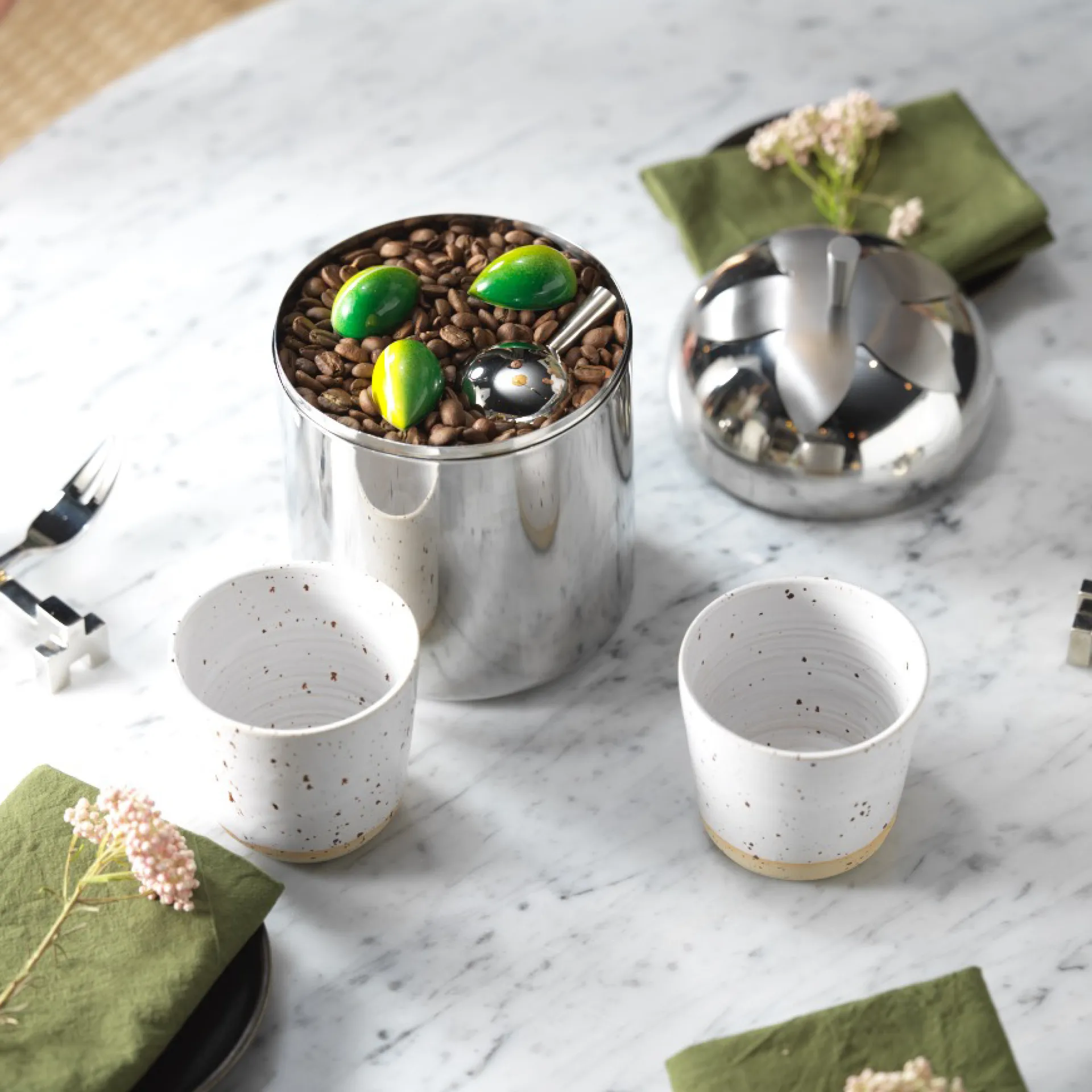 Blad boks, stor, Stål KLONG