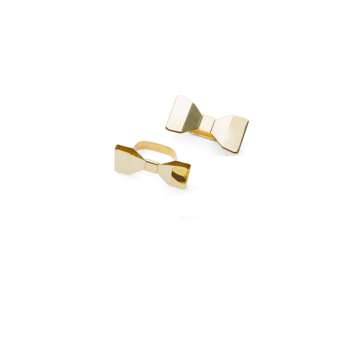 Klong - Bowie Brass 2 pcs - Servietter og tilbehør