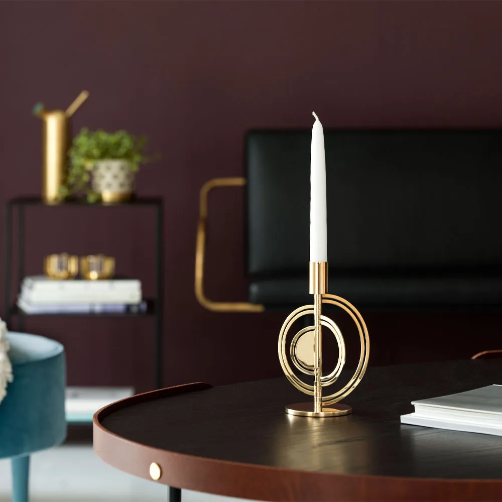 Cirkus lysestake, sort, liten KLONG