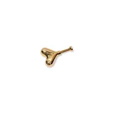 Hjerte knott 4-pk - Messing - KLONG