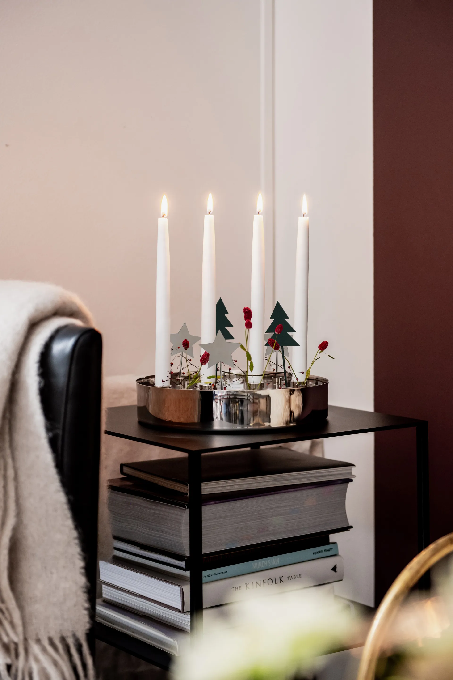 Jubel adventslysestake, Silver KLONG