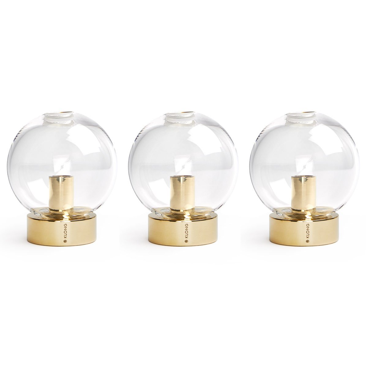 Bilde av KLONG Orbis vase 3-stk. Messing