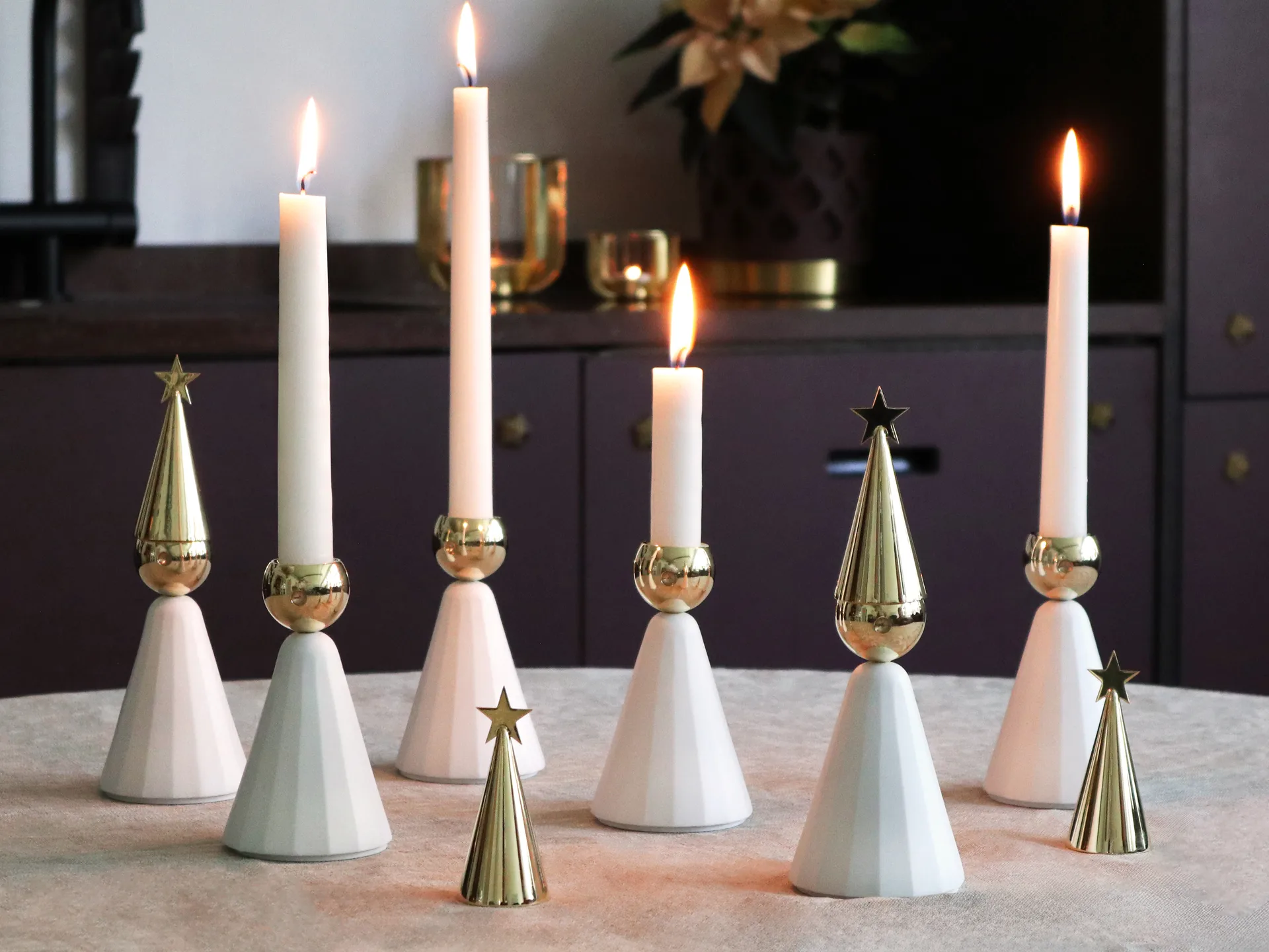 Stjernestopp lysslukker, Messing KLONG