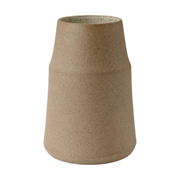 Clay vase 18 cm - Warm Sand - Knabstrup Keramik
