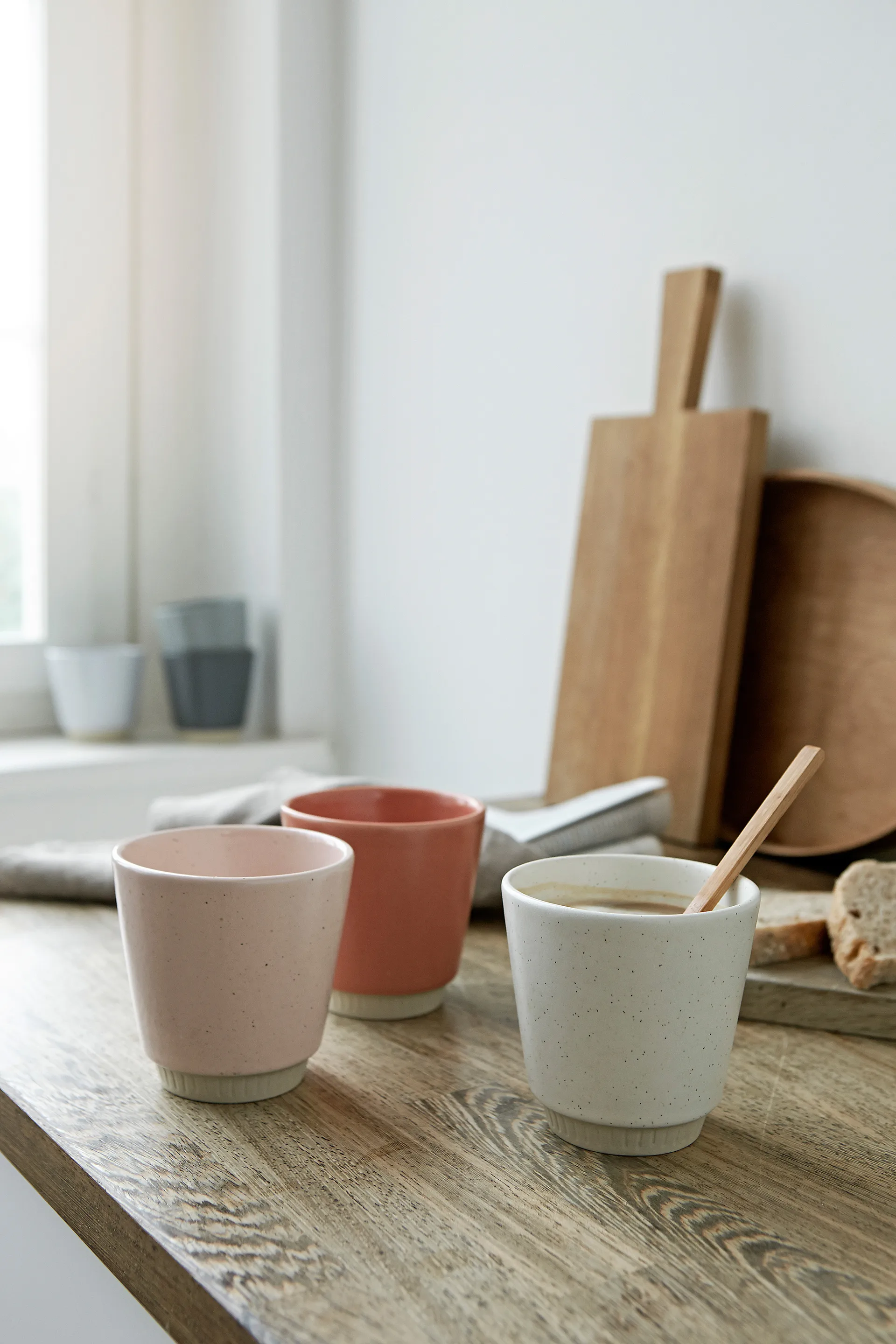 Colorit kopp 25 cl, Rosa Knabstrup Keramik