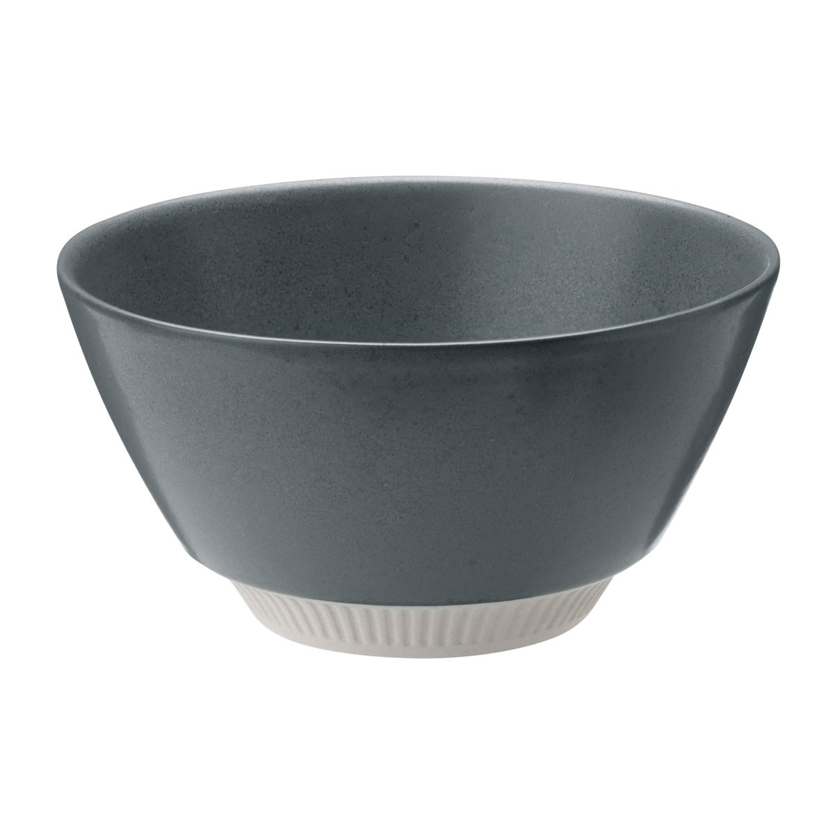 Knabstrup Keramik Colorit skål Ø 14 cm Mørkegrå