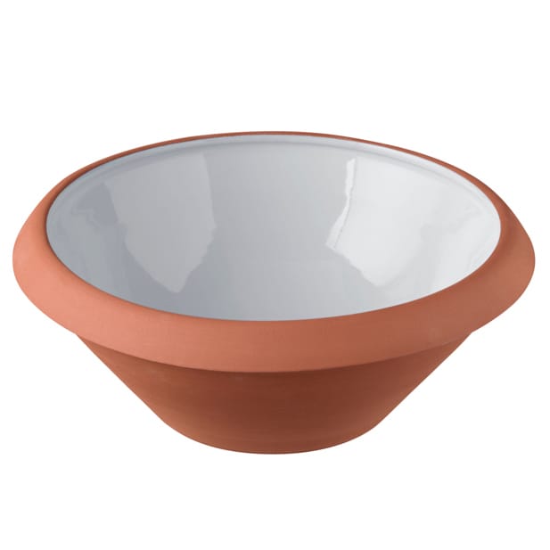 Knabstrup deigbolle 2 l - lysegrå - Knabstrup Keramik