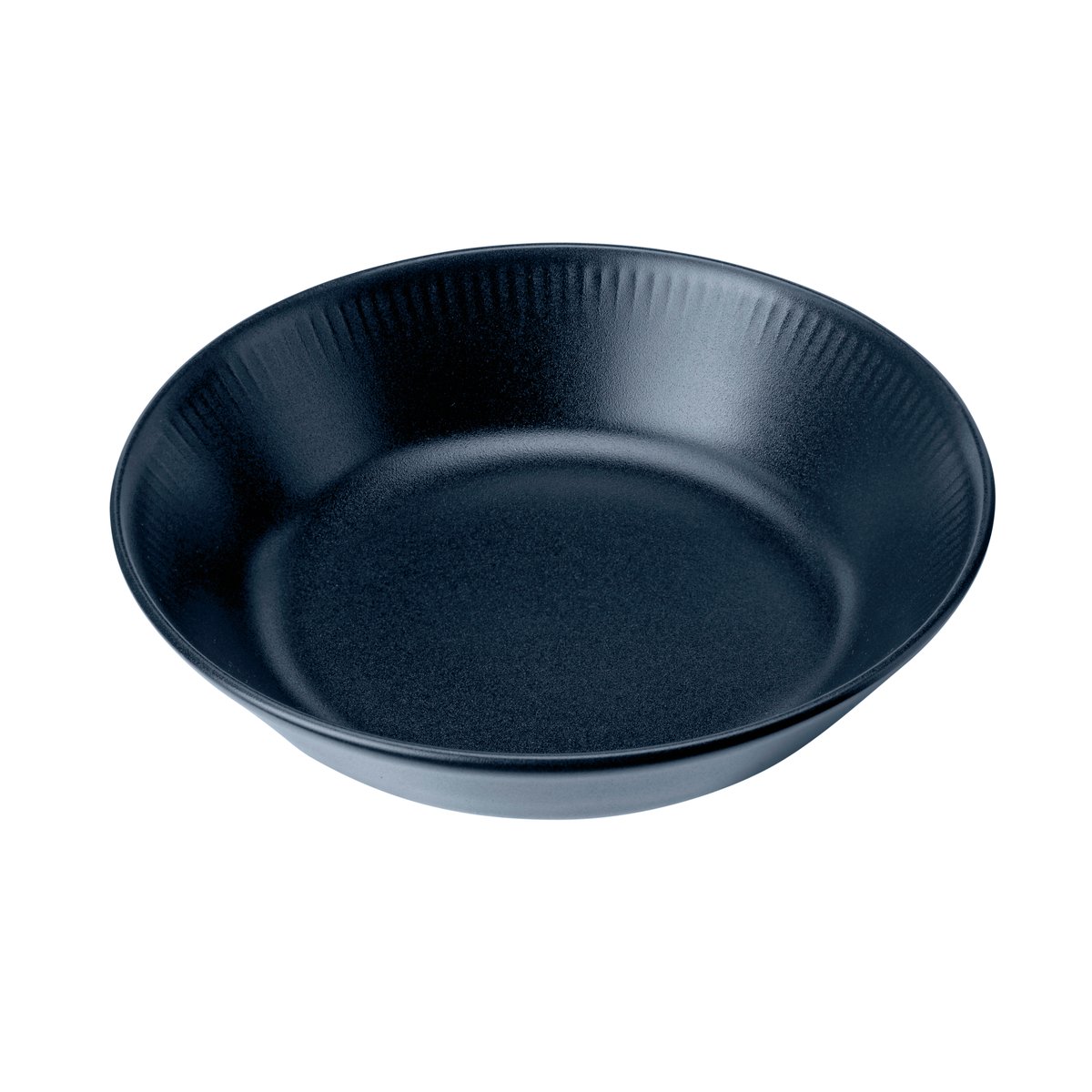 Knabstrup dyp tallerken blå 18 cm