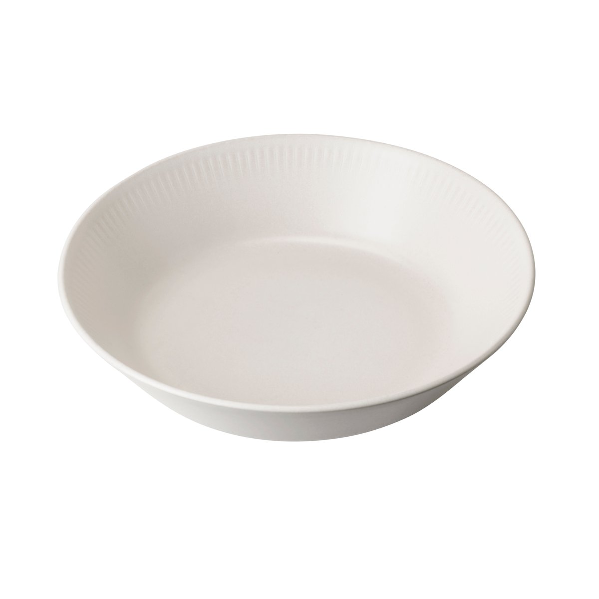 Knabstrup Keramik Knabstrup dyp tallerken hvit 18 cm