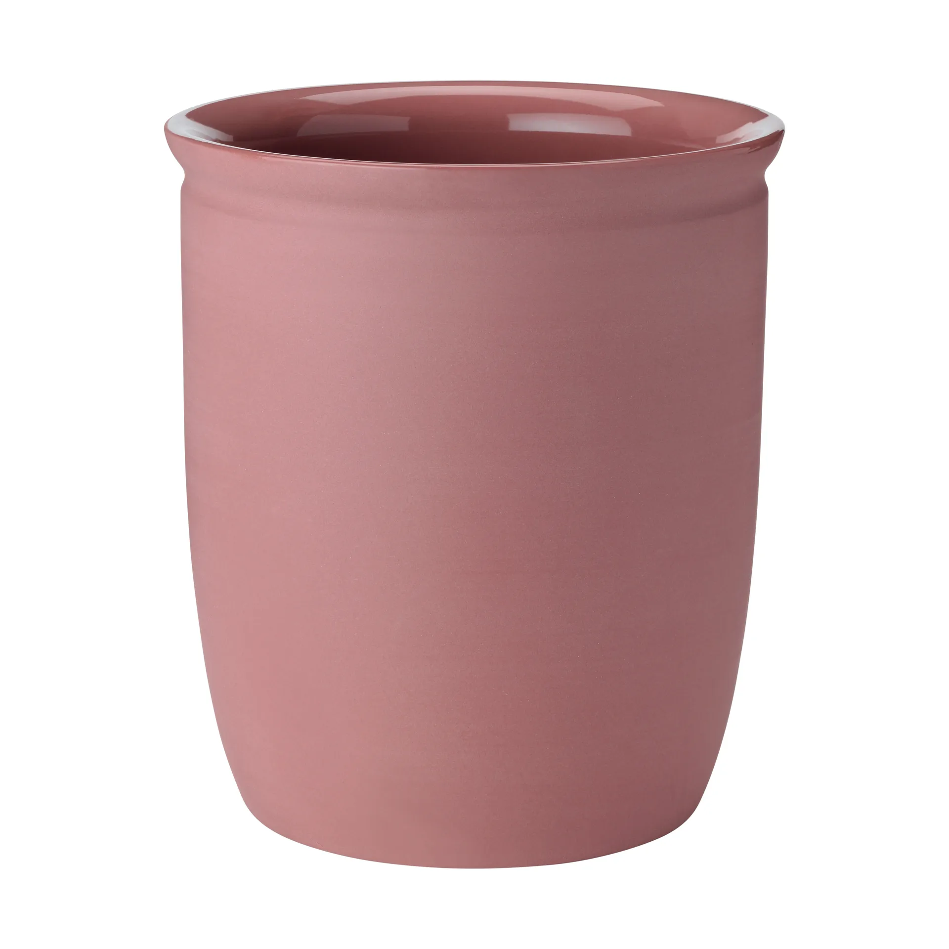 Knabstrup syltekrukke, Dark rose, 2 L Knabstrup Keramik