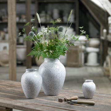 Knabstrup vase 27 cm - hvit - Knabstrup Keramik