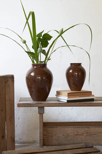 Knabstrup vase Natura 20 cm - Brun - Knabstrup Keramik