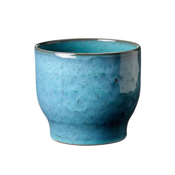 Bilde av Knabstrup Keramik Knabstrup ytterkrukke Ø125 cm Dusty blue