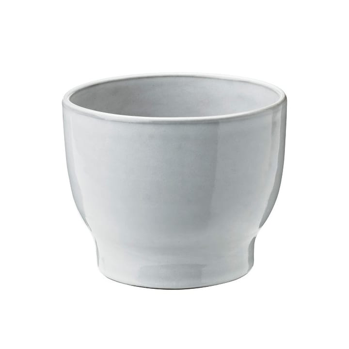 Knabstrup ytterkrukke Ø12,5 cm - Hvit - Knabstrup Keramik