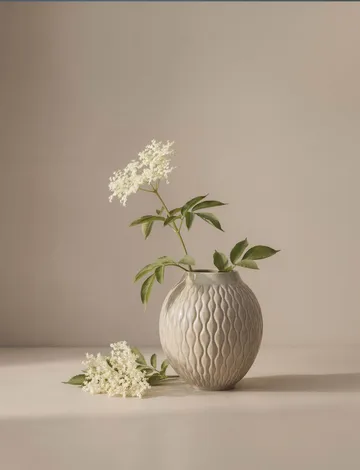 Solum vase - Ask, 24 cm - Knabstrup Keramik