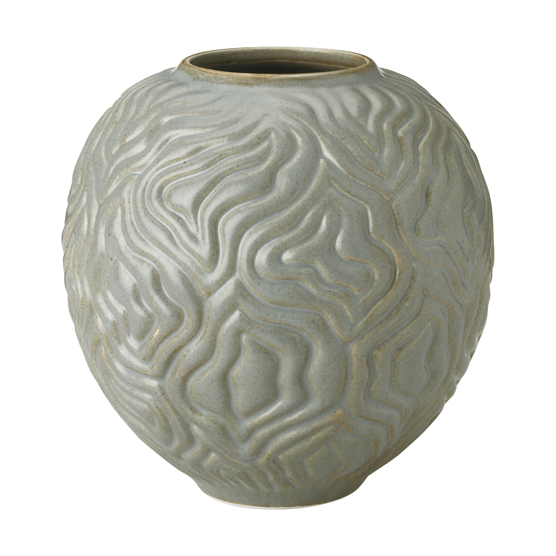 Solum vase, Sage, 15 cm Knabstrup Keramik