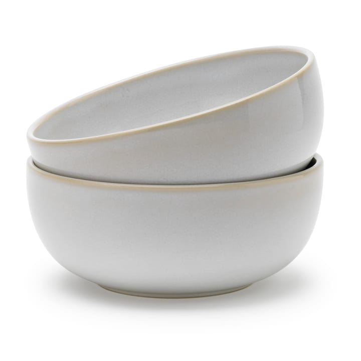 Tavola dyp tallerken Ø 15 cm 2-pakning - Hvit - Knabstrup Keramik