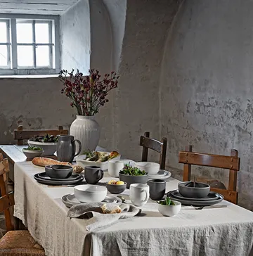 Tavola ildfast form 2 deler - Hvit - Knabstrup Keramik