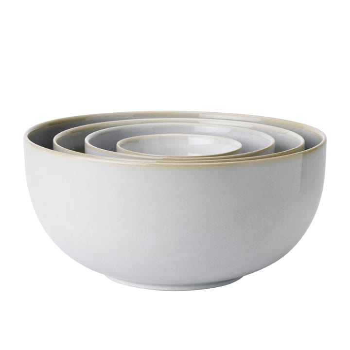 Tavola skålsett 4 deler - Hvit - Knabstrup Keramik