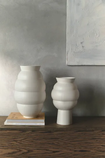 Tortus Archie vase No4 37 cm - White - Knabstrup Keramik