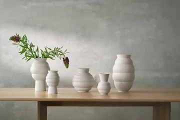 Tortus Archie vase No5 41,5 cm - White - Knabstrup Keramik