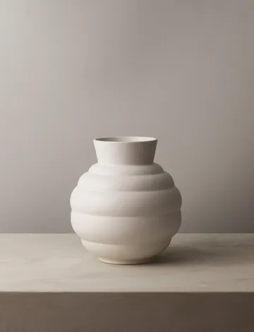 Tortus Archie vase nr. 3 26,5 cm - White - Knabstrup Keramik