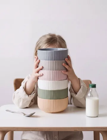 Verda bolle - Soft orange, Ø13 cm - Knabstrup Keramik