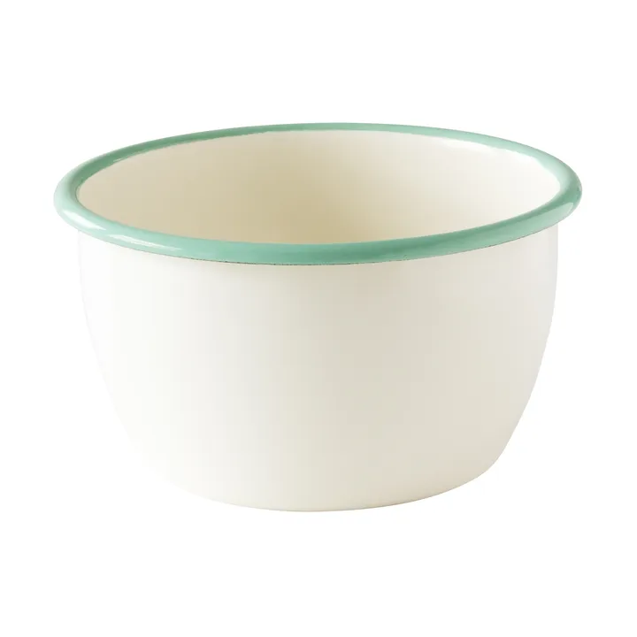 Kockums bolle - Cream lux-grønn, Ø14 cm - Kockums Jernverk