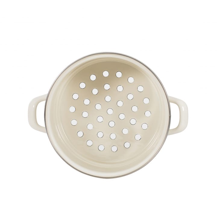 Kockums dørslag med dampinnsats, Cream lux (beige) Kockums Jernverk