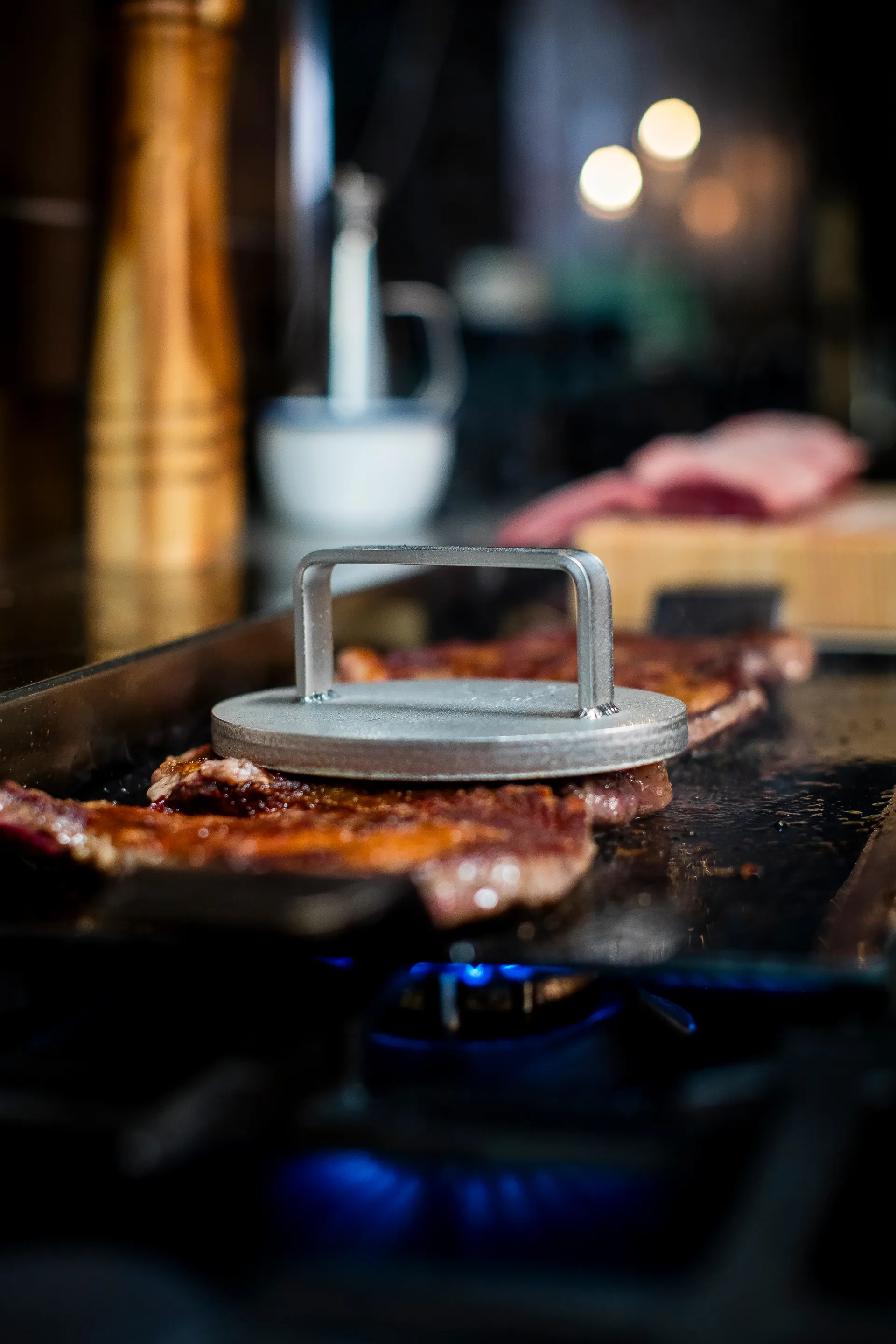 Kockums grillvekt, Rustfritt stål, 16×12 cm Kockums Jernverk