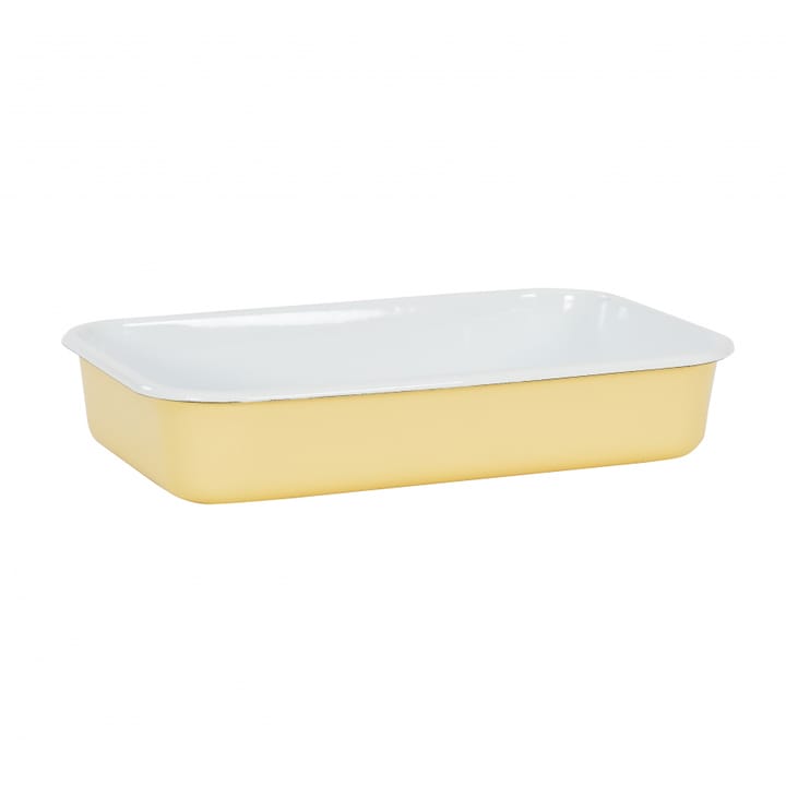 Kockums ildfast form 31,5 cm - Yellow Citrine (gul) - Kockums Jernverk