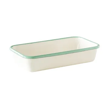 Kockums ildfast form - Cream lux-grønn, 23×13,5 cm - Kockums Jernverk