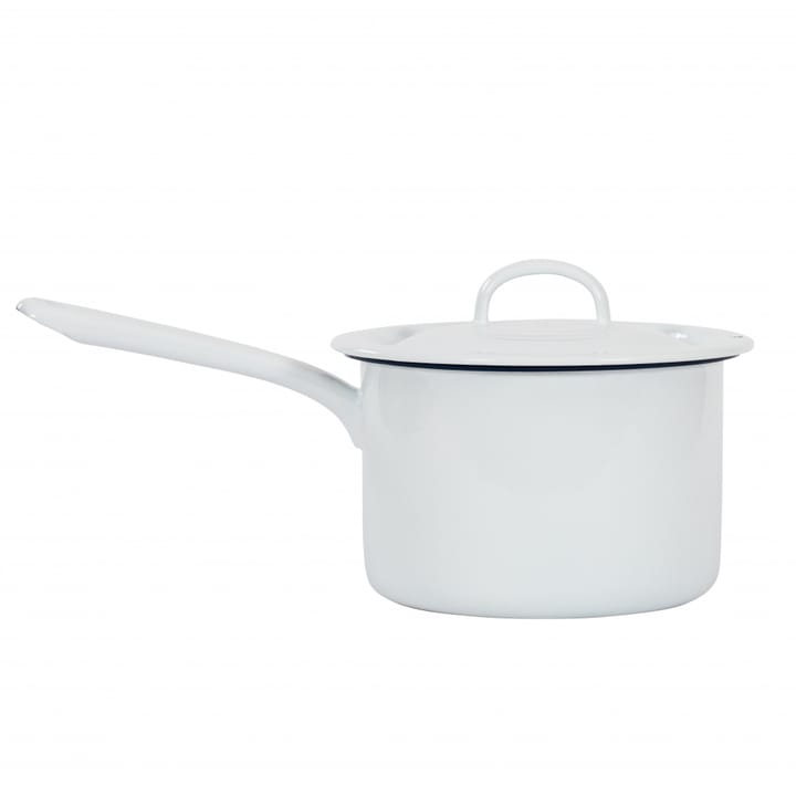 Kockums kjele med lang hank 2,3 l - Kockums White (hvit) - Kockums Jernverk