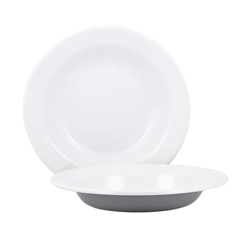 Kockums Paket dyp tallerken 22 cm 4-stk. - Kockums Grey - Kockums Jernverk
