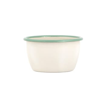 Kockums Paket emaljeskål 10 cm 4-stk. - Cream Lux - Kockums Jernverk