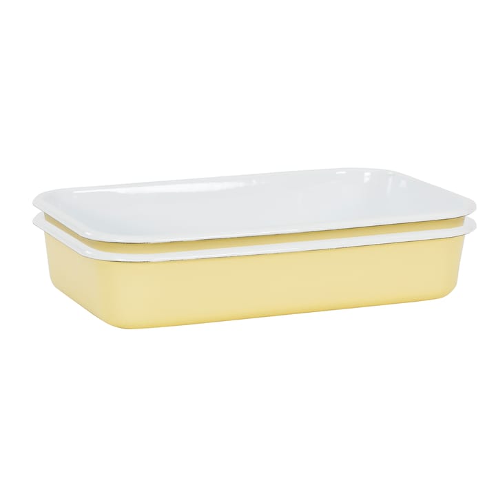 Kockums Paket ovnsform 31,5 cm 2-stk. - Yellow Citrine - Kockums Jernverk