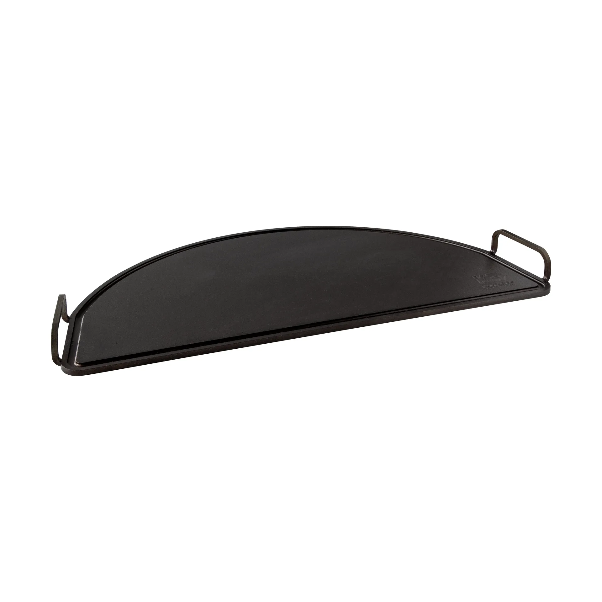 Kockums stekebord, Svart, halvrund, 55 cm Kockums Jernverk