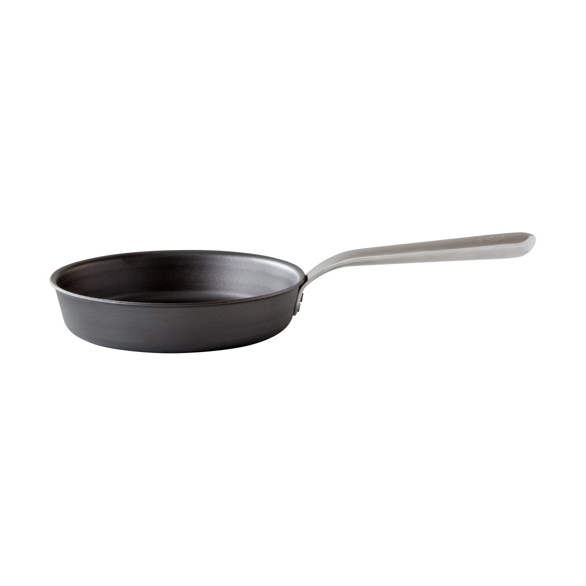 Stekepanne, karbonstål/rustfritt stål, Ø24 cm