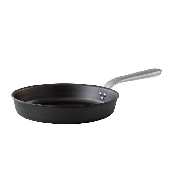 Kockums stekepanne i karbonstål med ergonomisk håndtak, Ø28 cm Kockums Jernverk