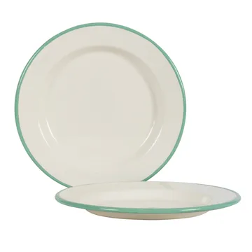 Kockums tallerken 24 cm - Cream Lux - Kockums Jernverk