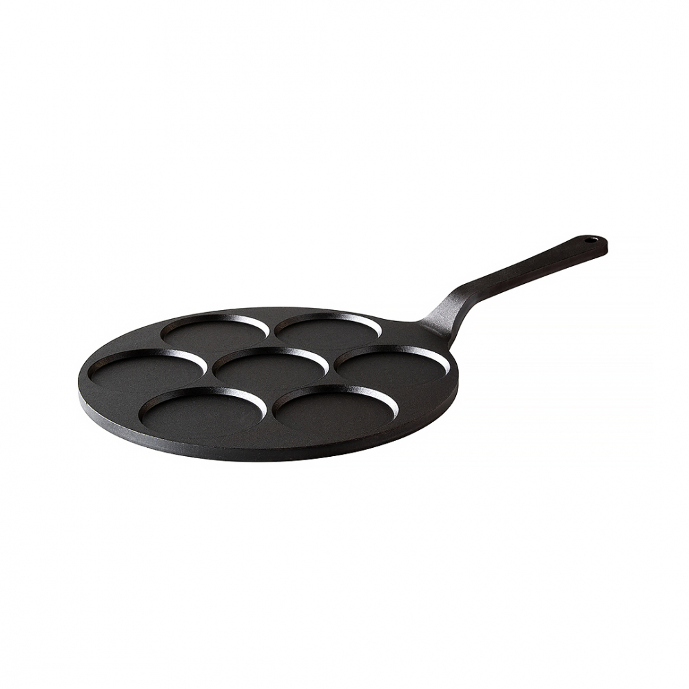 Kockums Jernverk Plattepanne 24 cm Svart | Skandinavisk Design | Svart